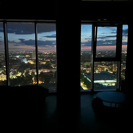 アパート Panorama 21 Floor Hanza Tower *