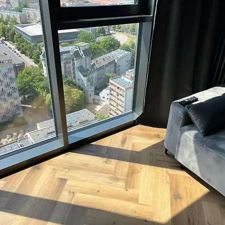 Panorama 21 Floor Hanza Tower アパート シュチェチン